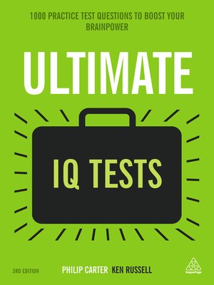 cover image of Ultimate IQ Tests